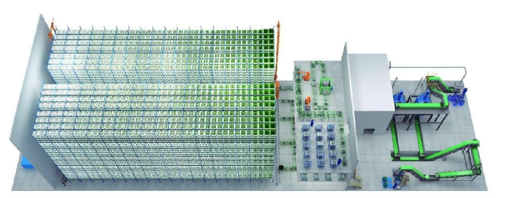 Leading Integrated Automated Vertical Conveying System for ultra-high Farms